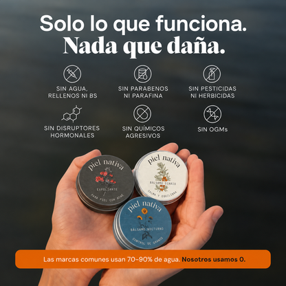Piel Nativa — El sistema natural para piel con acné
